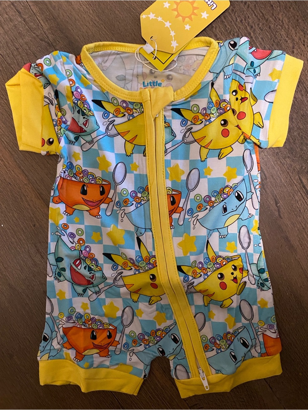 Feral & Free bamboo shortie NWT 0-3 months